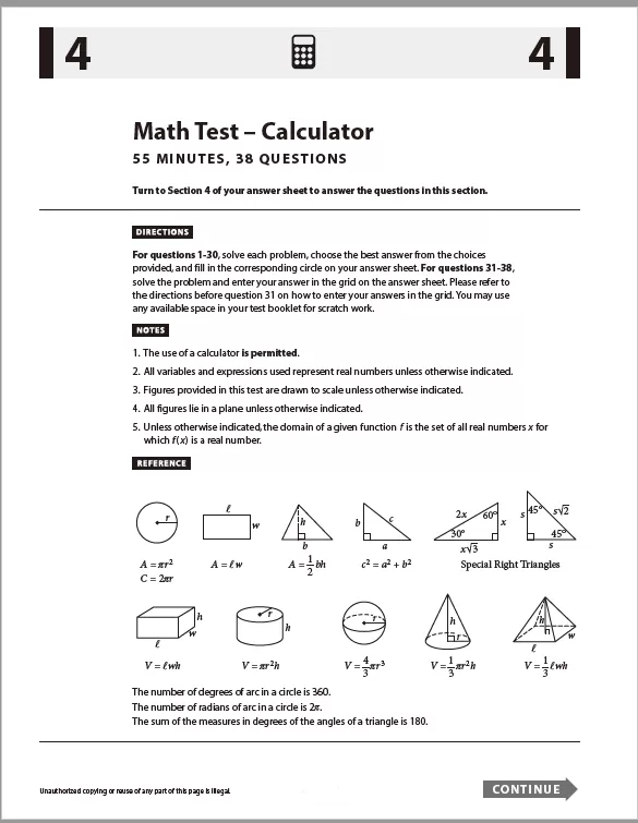 March,12 2022 US SAT Test Question and Answer Key PDF第3张