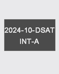 October 2024 International digital sat test paper and answer pdf (A)
